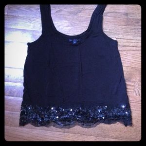 Black American Eagle dressy tank top